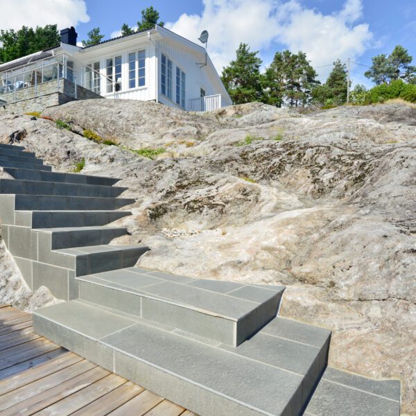 skifertrinn og opptrinn