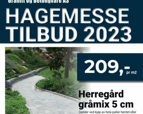 Tilbud herregård gråmix 5cm